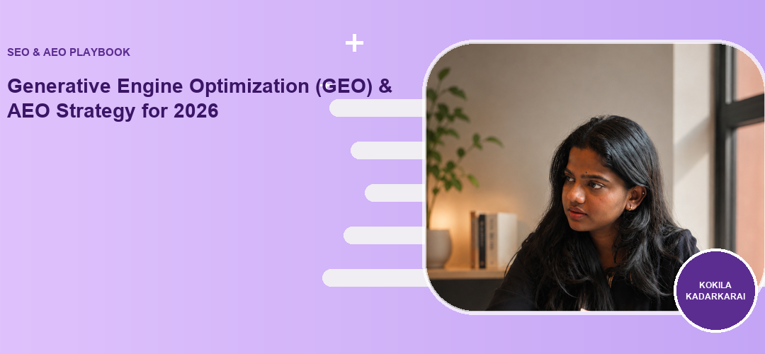 Generative Engine Optimization (GEO) & AEO Strategy for 2026